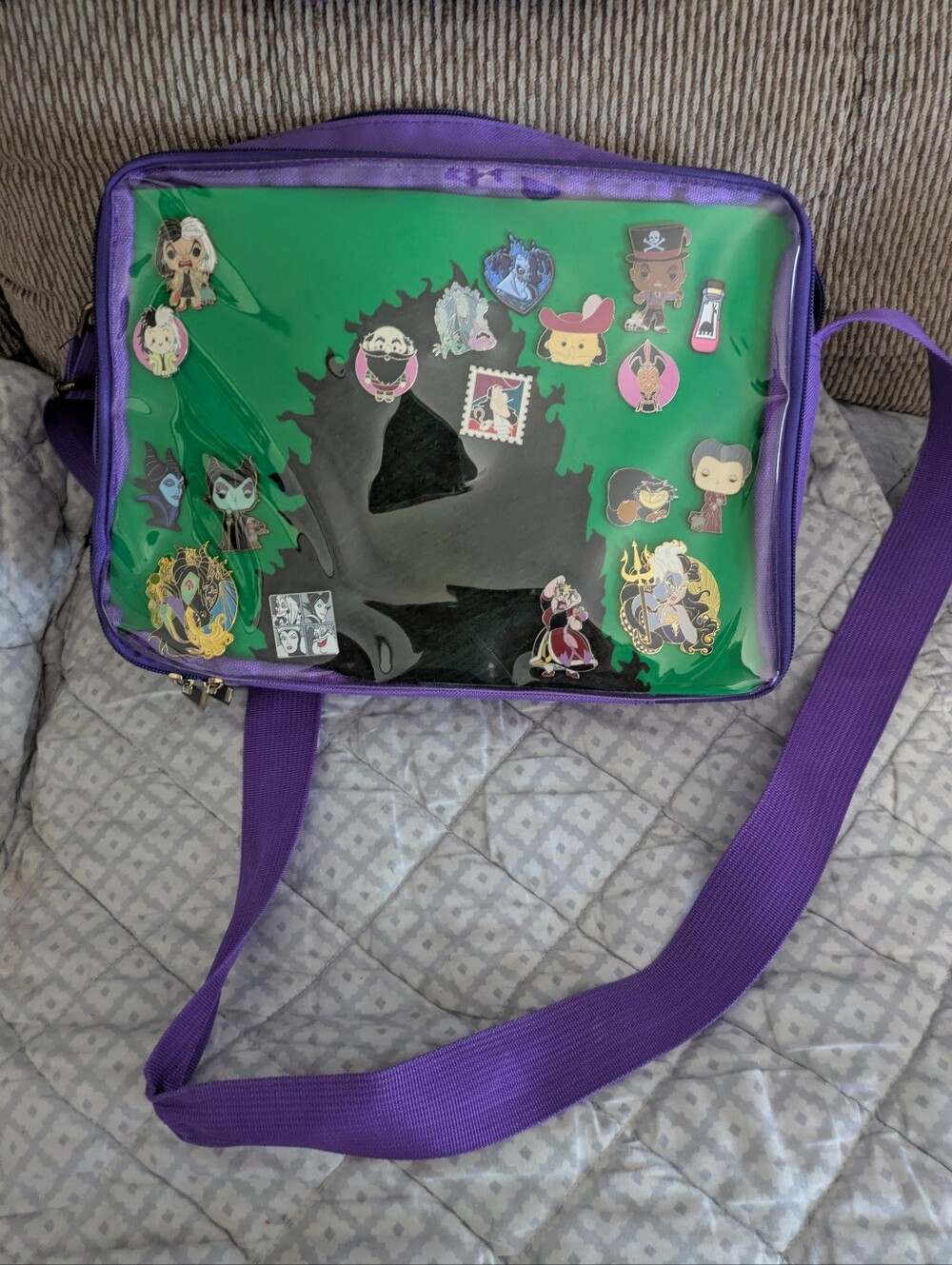 Pin Bag Crossbody (Pins Not Included)